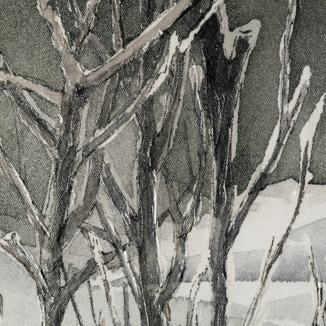 Life in North I by Melody Ducharme a Hand Embellished Textured Canvas by Mercana at Eve Furniture