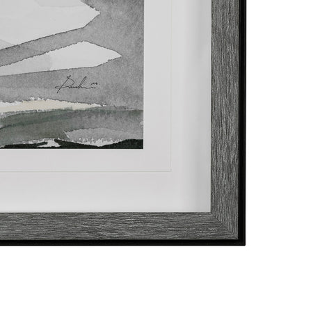 Life in North I by Melody Ducharme a Hand Embellished Textured Framed Art Print Matted under Glass by Mercana at Eve Furniture