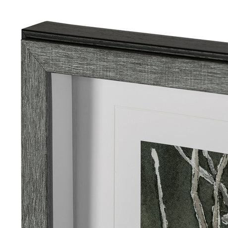 Life in North I by Melody Ducharme a Hand Embellished Textured Framed Art Print Matted under Glass by Mercana at Eve Furniture