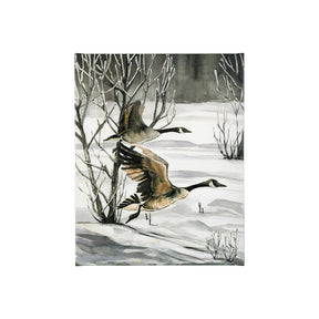 Life in North II by Melody Ducharme a Hand Embellished Textured Canvas by Mercana at Eve Furniture