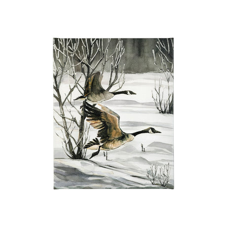 Life in North II by Melody Ducharme a Hand Embellished Textured Canvas by Mercana at Eve Furniture