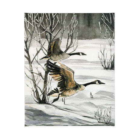 Life in North II by Melody Ducharme a Hand Embellished Textured Canvas by Mercana at Eve Furniture