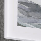 Life in North II by Melody Ducharme a Hand Embellished Textured Framed Art Print Matted under Glass by Mercana at Eve Furniture