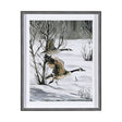Life in North II by Melody Ducharme a Hand Embellished Textured Framed Art Print Matted under Glass by Mercana at Eve Furniture