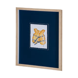 Lifejacket I by Mercana Studio a Hand Embellished Textured Framed Art Print Matted under Glass by Mercana at Eve Furniture