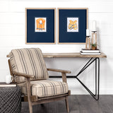 Lifejacket I by Mercana Studio a Hand Embellished Textured Framed Art Print Matted under Glass by Mercana at Eve Furniture