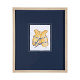 Lifejacket I by Mercana Studio a Hand Embellished Textured Framed Art Print Matted under Glass by Mercana at Eve Furniture