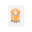 Lifejacket II by Mercana Studio a Hand Embellished Textured Canvas by Mercana at Eve Furniture