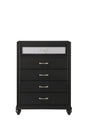Lila Black Chest by Crown Mark at Eve Furniture