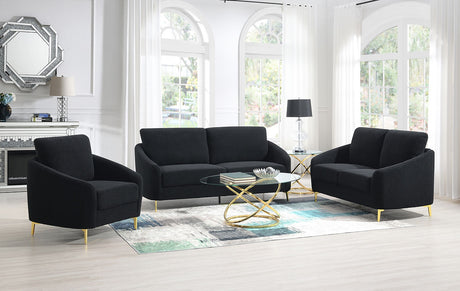 Lila Black Living Room Set [Special Price] by New Era Innovations at Eve Furniture