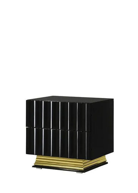 Lila Black Platform Bedroom Set by New Era Innovations at Eve Furniture