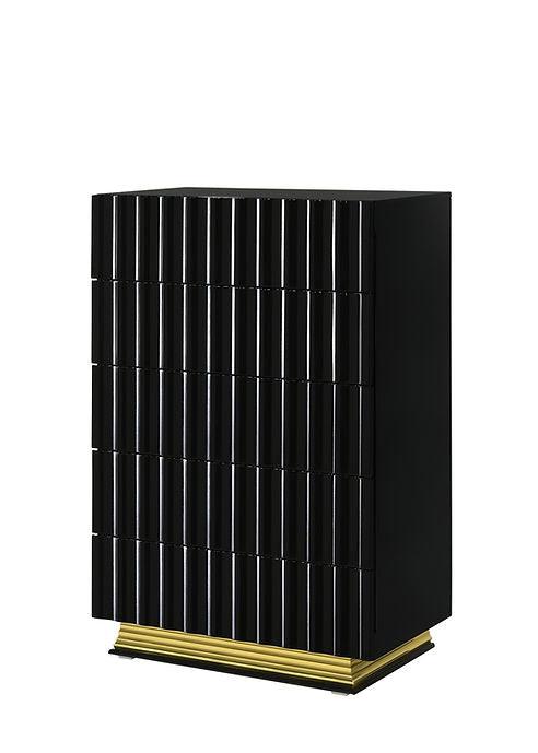 Lila Black Platform Bedroom Set by New Era Innovations at Eve Furniture