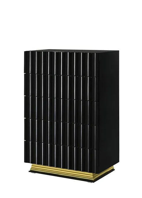 Lila Black Platform Bedroom Set by New Era Innovations at Eve Furniture