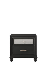 Lila Black Upholstered Panel Youth Bedroom Set by Crown Mark at Eve Furniture