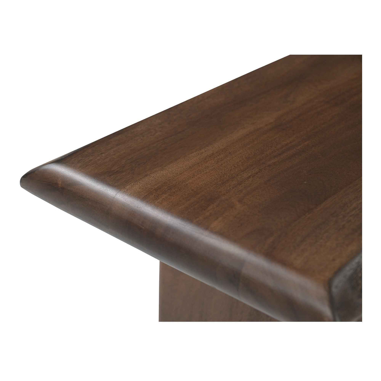 Lila Brown Large Dining Bench by Moe's Home at Eve Furniture