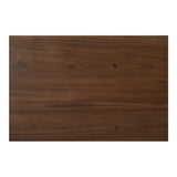 Lila Brown Large Dining Bench by Moe's Home at Eve Furniture