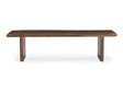 Lila Brown Large Dining Bench by Moe's Home at Eve Furniture