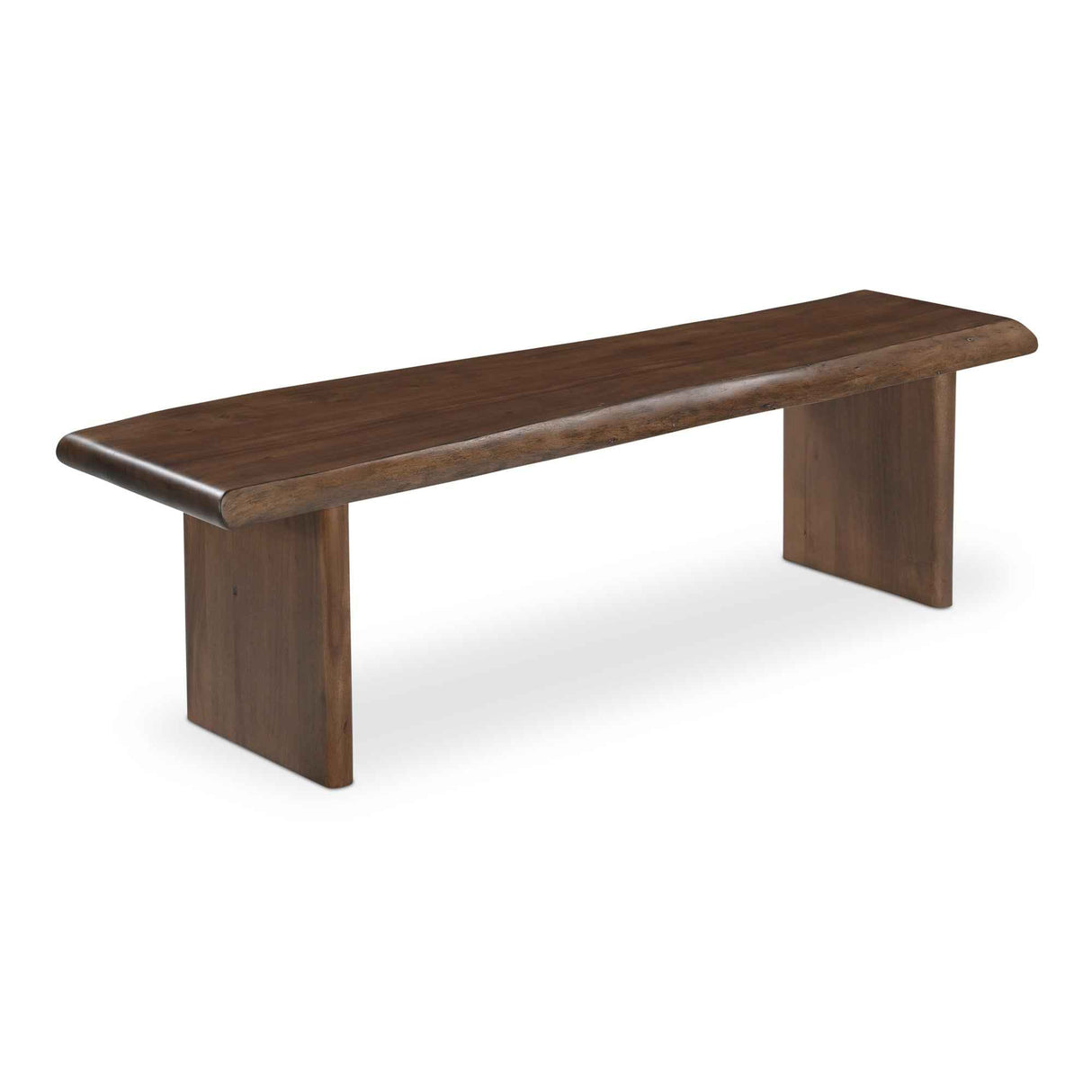 Lila Brown Small Dining Bench