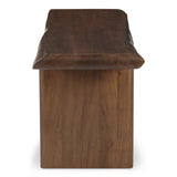 Lila Brown Small Dining Bench