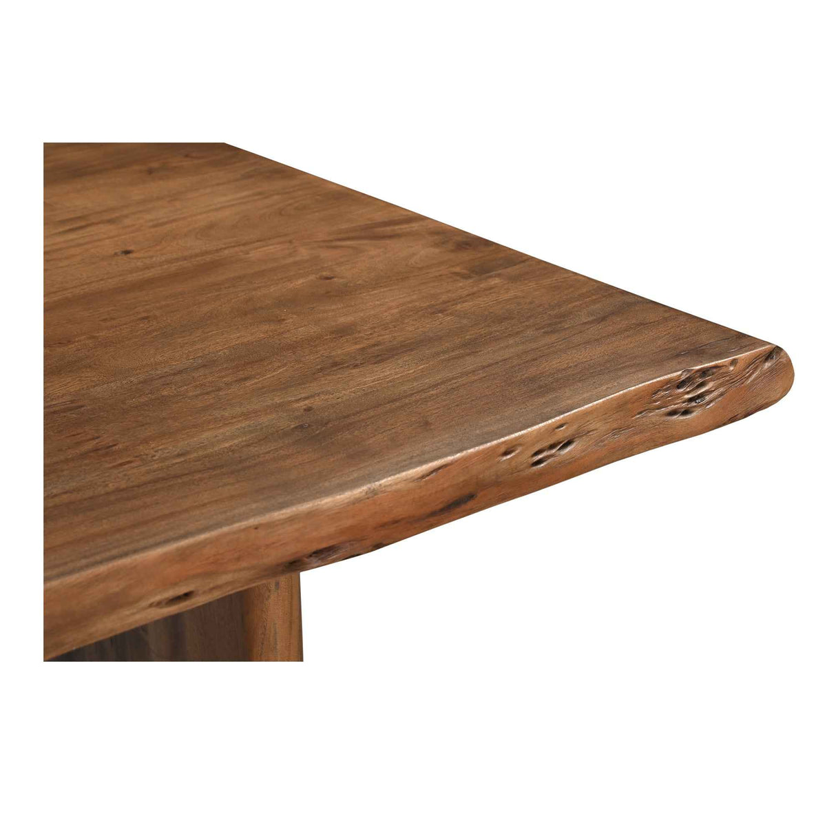 Lila Brown Small Dining Table by Moe's Home at Eve Furniture