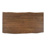 Lila Brown Small Dining Table by Moe's Home at Eve Furniture