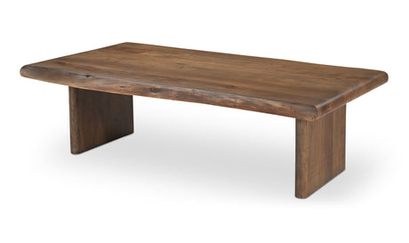 Lila Coffee Table Brown by Moe's Home at Eve Furniture
