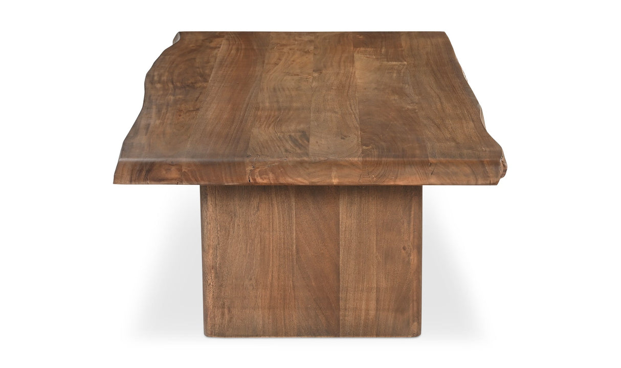 Lila Coffee Table Brown by Moe's Home at Eve Furniture