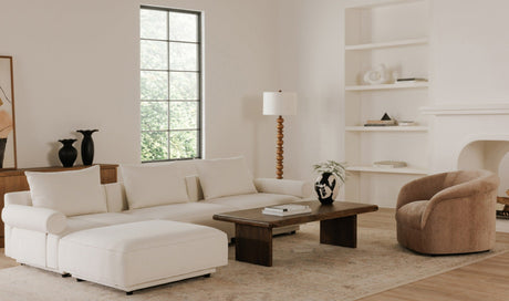 Lila Coffee Table Brown by Moe's Home at Eve Furniture