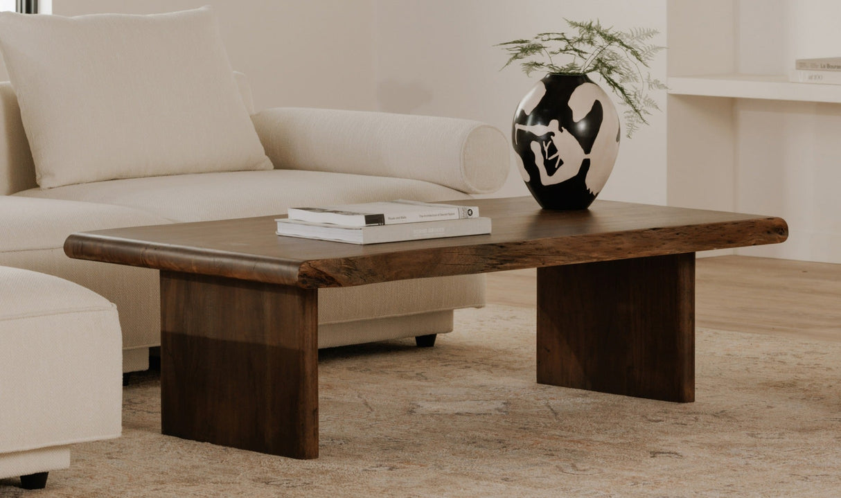 Lila Coffee Table Brown by Moe's Home at Eve Furniture