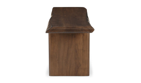 Lila Dining Bench Large Brown by Moe's Home at Eve Furniture