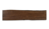 Lila Dining Bench Small Brown by Moe's Home at Eve Furniture