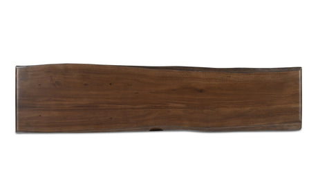 Lila Dining Bench Small Brown by Moe's Home at Eve Furniture