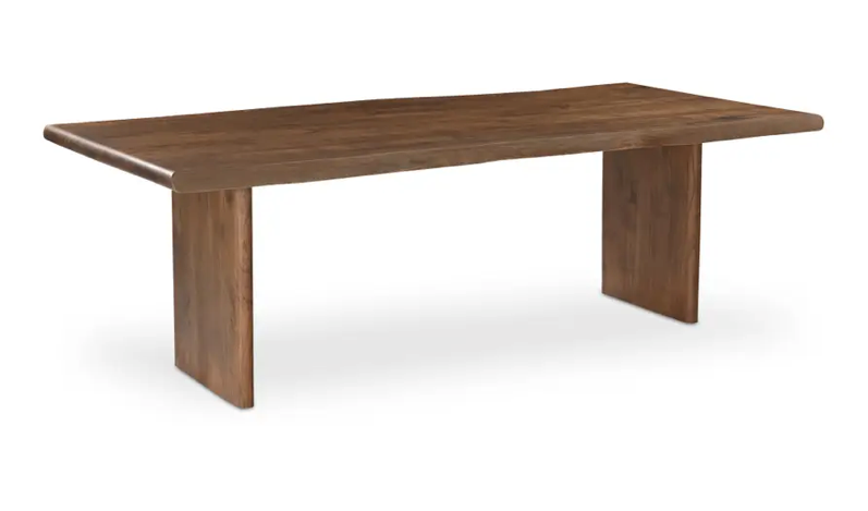 Lila Large Dining Table Brown by Moe's Home at Eve Furniture