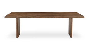 Lila Large Dining Table Brown by Moe's Home at Eve Furniture