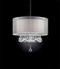Lila Silver Ceiling Lamp by Furniture of America at Eve Furniture