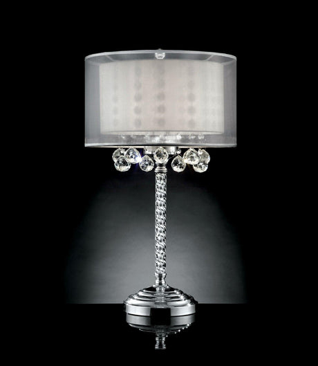 Lila Silver Table Lamp by Furniture of America at Eve Furniture