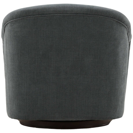 Lili Swivel Chair, Sepulveda Blue by Dovetail at Eve Furniture