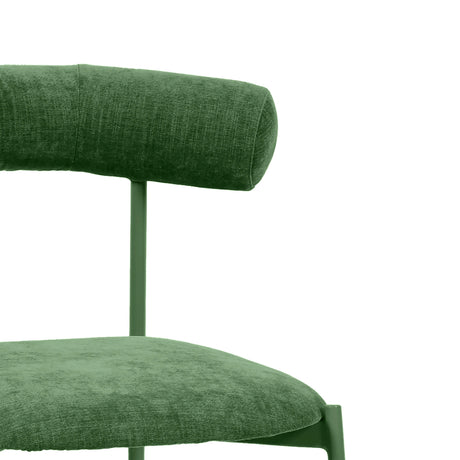 Liliana Performance Velvet Stool by TOV Furniture at Eve Furniture