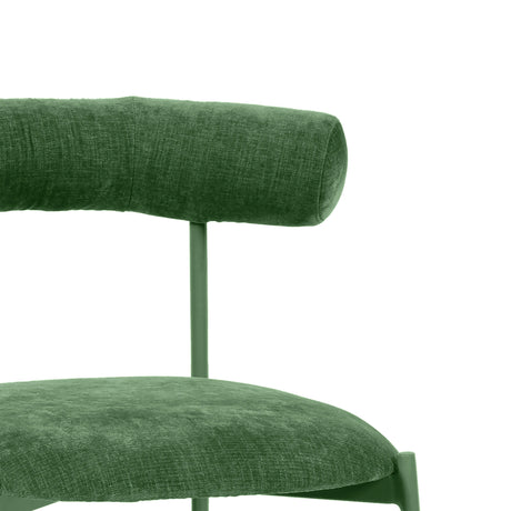 Liliana Performance Velvet Stool by TOV Furniture at Eve Furniture