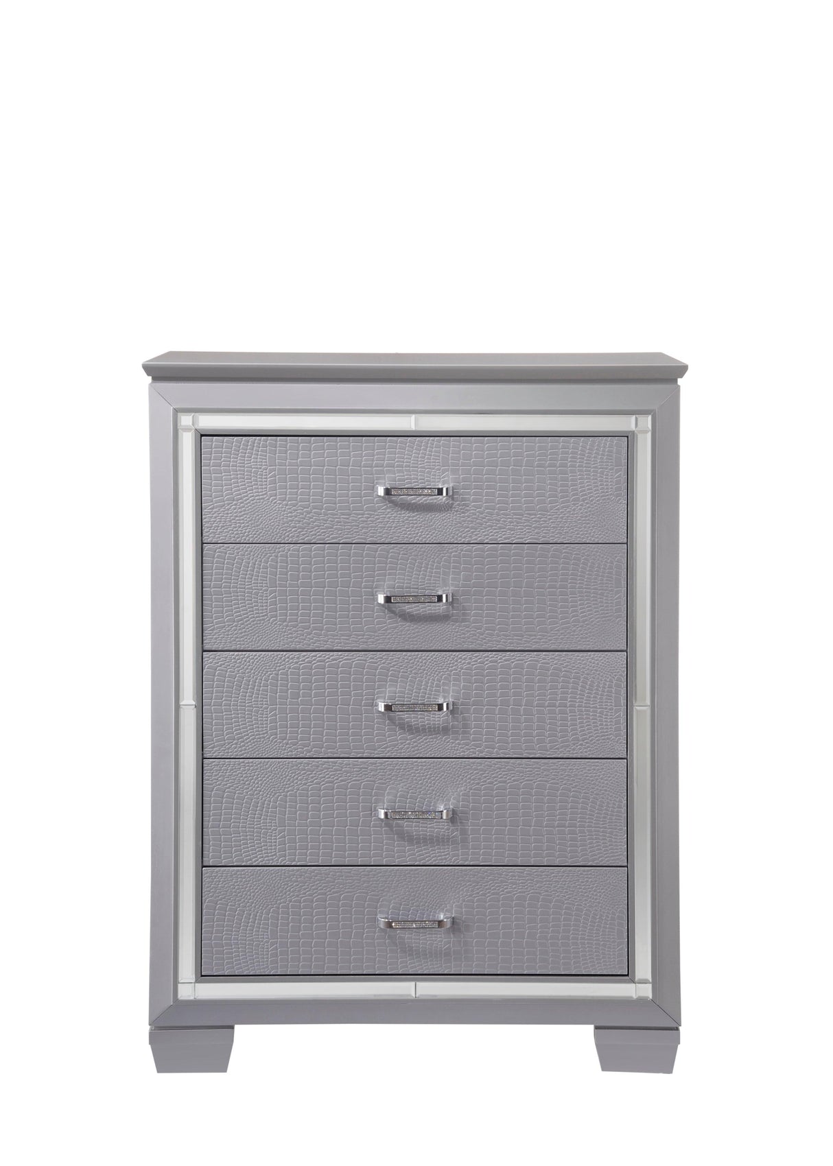 Lillian Silver Chest by Crown Mark at Eve Furniture