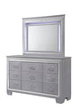 Lillian Silver Dresser by Crown Mark at Eve Furniture