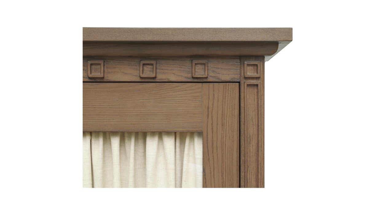 Lillian Tall Cabinet Brown by Moe's Home at Eve Furniture