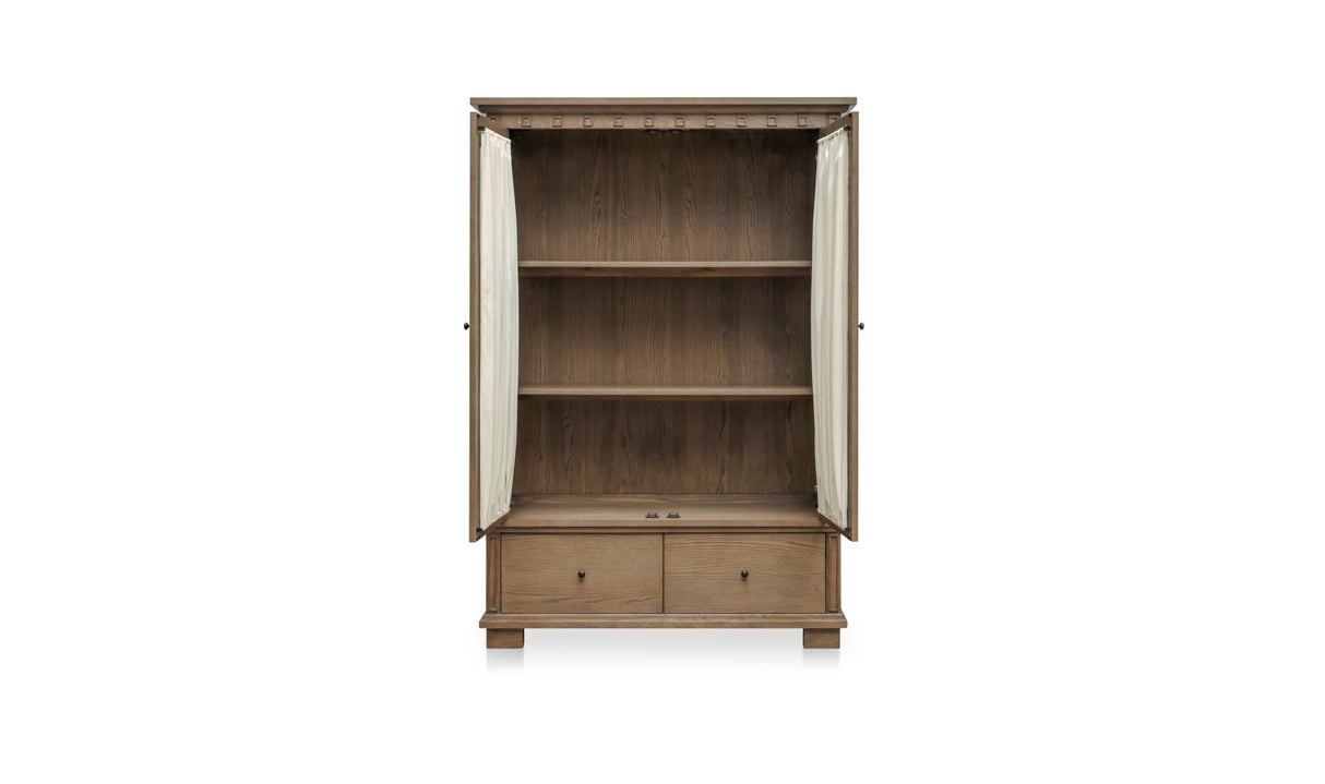 Lillian Tall Cabinet Brown by Moe's Home at Eve Furniture