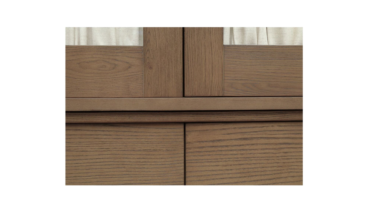 Lillian Tall Cabinet Brown by Moe's Home at Eve Furniture