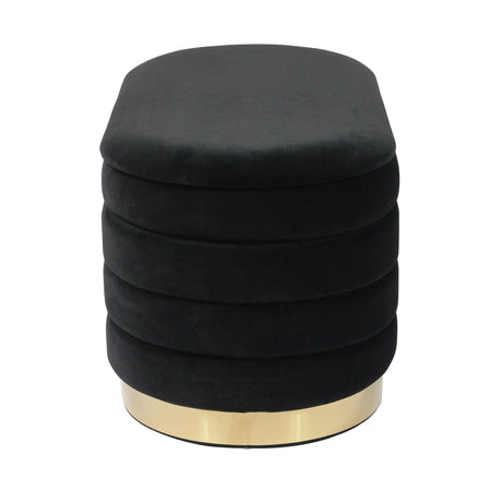 Lillian Velvet Storage Bench by TOV Furniture at Eve Furniture