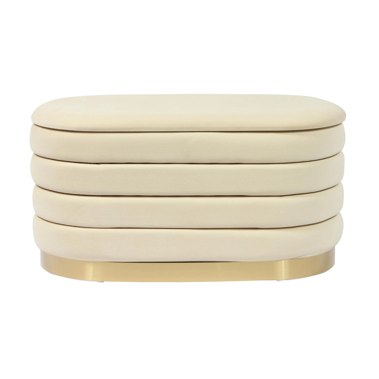 Lillian Velvet Storage Bench by TOV Furniture at Eve Furniture