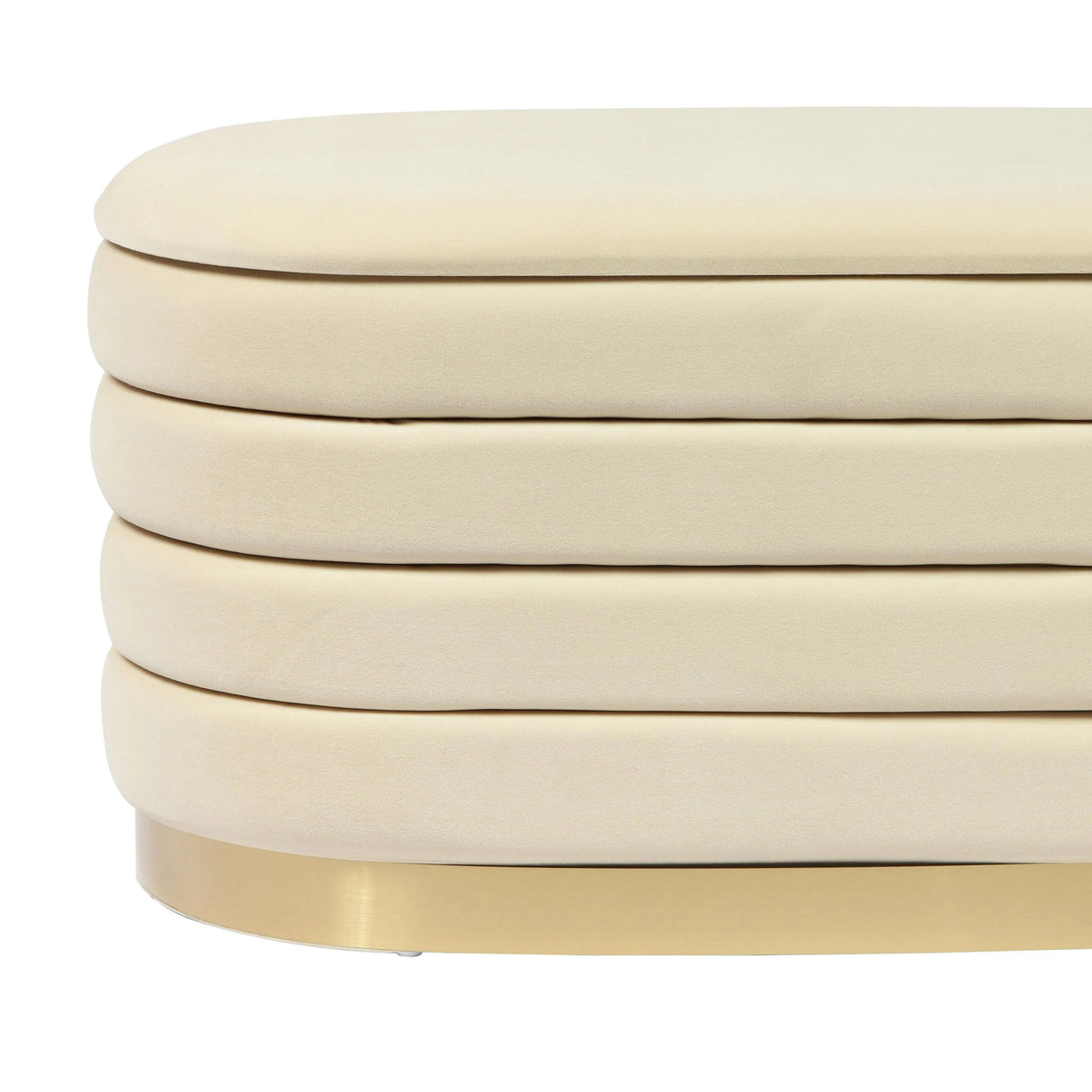 Lillian Velvet Storage Bench by TOV Furniture at Eve Furniture