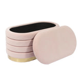 Lillian Velvet Storage Bench by TOV Furniture at Eve Furniture