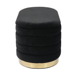 Lillian Velvet Storage Bench by TOV Furniture at Eve Furniture