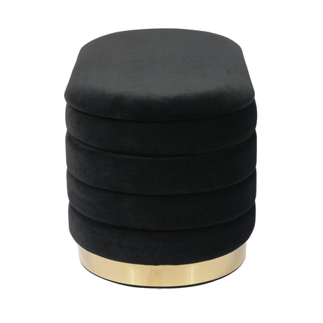 Lillian Velvet Storage Bench by TOV Furniture at Eve Furniture